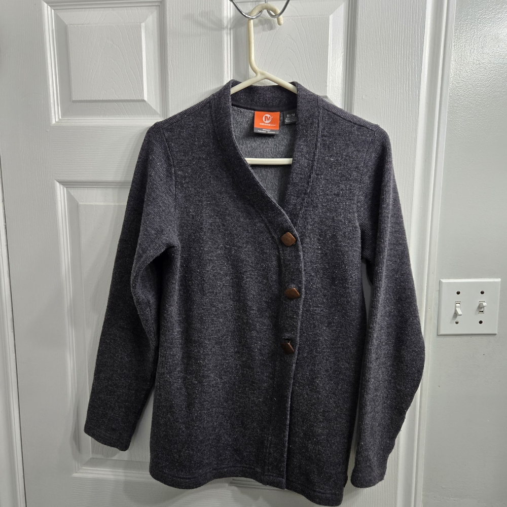 Merrell Dark Gray Women's Cardigan
